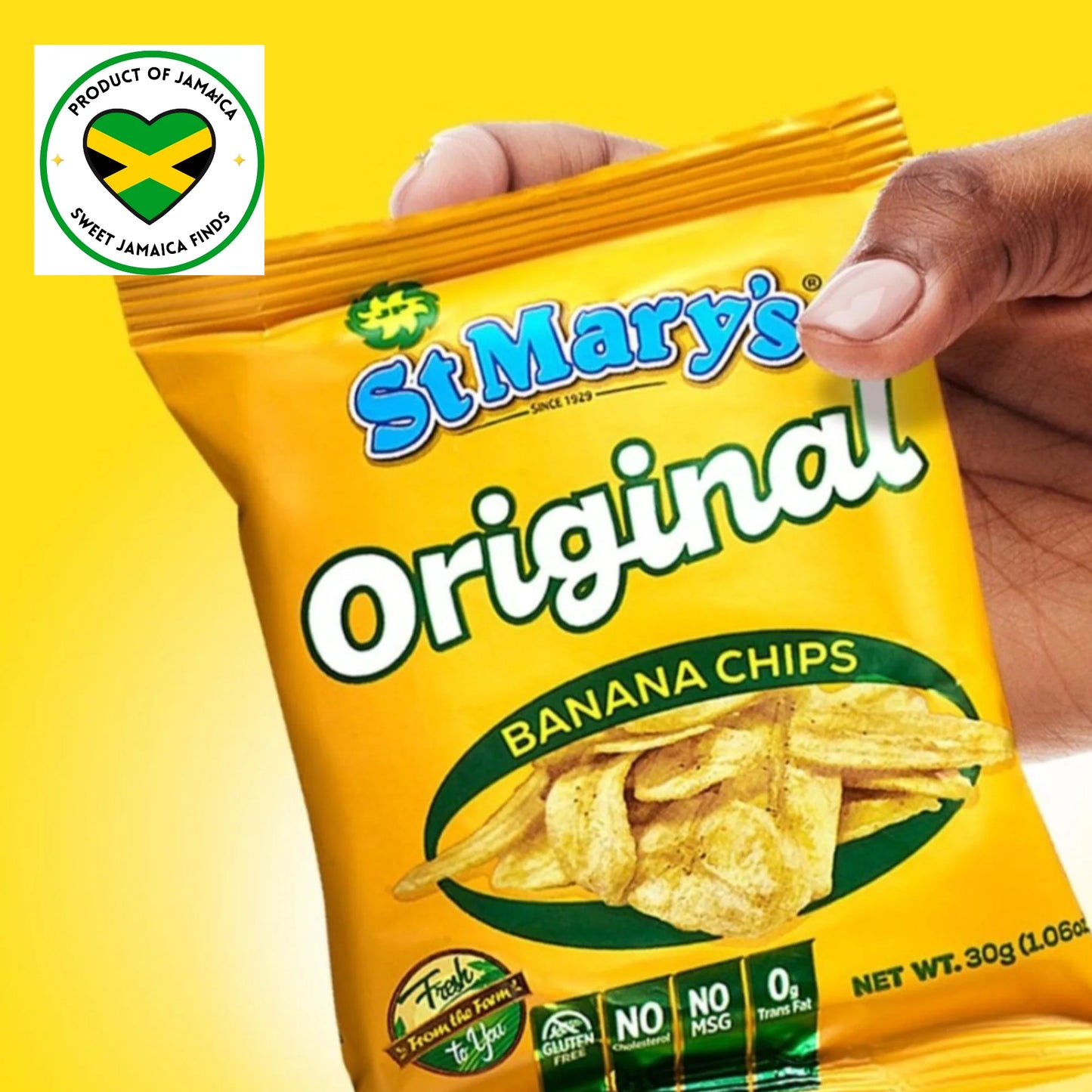 St. Mary's Banana Chips Original